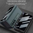 Galaxy Z Fold7 5G GKK Privacy Film Magnetic Full Cover Case - Night Green - 4