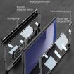 Galaxy Z Fold7 5G GKK Magnetic Hinge Case with Holder - Gold - 8