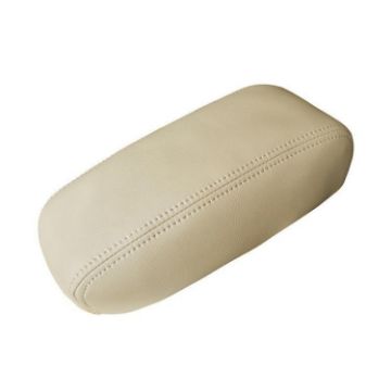 Nissan Teana 2007-2012 Armrest Box Leather Cover Beige Adhesive - 1