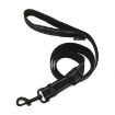 Reflective Black Nylon Pet Leash 1.8m, Size M - Durable & Safe - 1