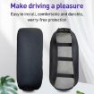Toyota RAV4 2000 Armrest Box Leather Cover - Carbon Fiber Black - 3