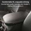 Toyota RAV4 2000 Armrest Box Leather Cover - Carbon Fiber Black - 4