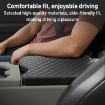 Ford F150 2015-2022 Grey Armrest Box Leather Cover Mat - 4