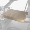 Beige Leather Armrest Cover for Ford F150 2015-2022 - 1