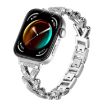 Huawei Watch Fit 4/Pro/3 20mm Diamond Metal Band Silver - 1
