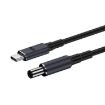 1.8m 140W Type-C to DC Laptop Charger Cable for DELL, Model DC7.4x5.0mm - 1