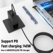 1.8m 140W Type-C to DC Laptop Charging Cable DC5.5x2.5mm 20V7A - 4