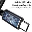 1.8m 140W Type-C to DC Laptop Charging Cable DC5.5x2.5mm 20V7A - 5