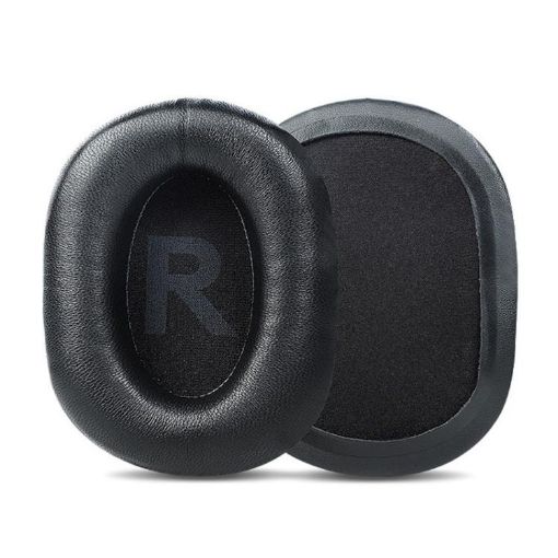 Replacement Earpads for Logitech G Pro X - Lambskin Black (1 Pair) - 1