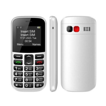 MXMID B210 Keypad Phone, 1.77" Display, LED Flashlight, Dual SIM, AU Plug - 1