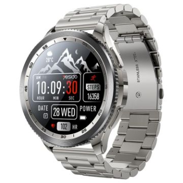 Yesido IO34 1.43" AMOLED Metal Smart Watch with BT Call - Grey - 1