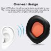 ASUS ROG Strix 7.1 Earpads Replacement - Black Grey Football Net Fabric - 3