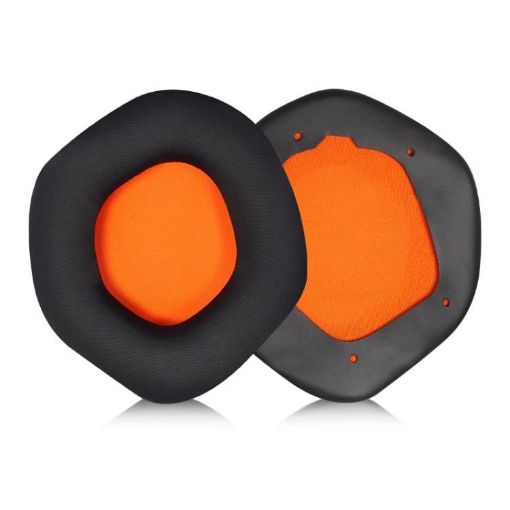 Snap-on Replacement Earpads for ASUS ROG Strix 7.1 - Ice Silk Fabric - 1