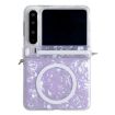 Huawei Pura X MagSafe Phone Case - Purple Pearlescent Shell Texture - 1