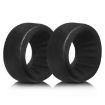 2 Pack Black Lambskin Flannel Earpads for Grado SR60/SR80/SR125/SR225 - 1