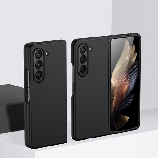Samsung Galaxy Z Fold7 Kalebol Ultra-thin Shockproof Phone Case Black - 1