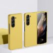 Samsung Galaxy Z Fold5 Kalebol Ultra-thin Shockproof Case Yellow - 1