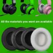 Rotating Snap-on Earpads for Razer Kraken Pro V2, Lambskin Grey - 7