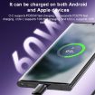 Yesido CA200 1.2m 60W USB/Type-C to Type-C/8 Pin Fast Charging Cable - 4