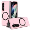 Samsung Galaxy Z Fold5 MagSafe Shockproof Frosted Pink Case - 1