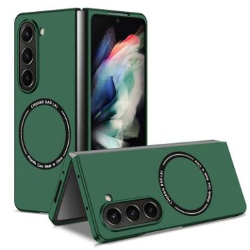 Samsung Galaxy Z Fold5 Kalebol MagSafe Shockproof Frosted Case Green - 1