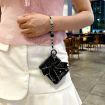 Motorola Razr 60/50 Glitter Dots Phone Case with Bow Bracelet - Black - 5