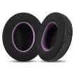 Philips SHP9500 Earphone Earpads 2 Pack - Black Purple Replacement Gel - 1