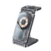 Yesido DS25 3-in-1 Foldable Magnetic Wireless Charger - Black - 1