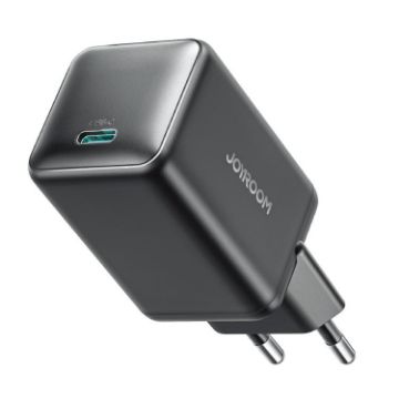 JOYROOM TCG18 65W GaN USB-C Charger, EU Plug, Black - 1
