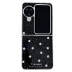 OPPO Find N3 Flip Phone Case - Black Glitter Powder Dots Pattern - 1