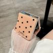 OPPO Find N3 Flip Phone Case - Black Glitter Powder Dots Pattern - 3