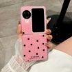 OPPO Find N3 Flip Case - Rose Red Glitter Powder Dots Pattern - 2