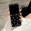 Motorola Razr 60/50 Glitter Dots Pattern Phone Case - Black - 2