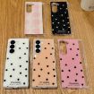 Samsung Galaxy Z Fold5 Rose Red Glitter Dots Phone Case - 6