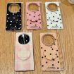 OPPO Find N5 Phone Case Black - Glitter Dots Pattern with Holder - 6