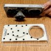 OPPO Find N5 Rose Red Glitter Dots Phone Case with Holder - 7