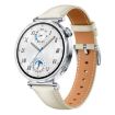 Huawei Watch GT 5 41mm Leather Band, Silver Buckle, Starlight Color - 1