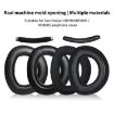Replacement Earpads for Sennheiser HD700 - 2pcs Protein Leather Black - 2