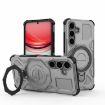 Samsung Galaxy S25 5G Grey MagSafe Magnetic TPU+PC Phone Case - 1