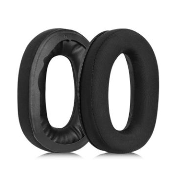 Ice Silk Cloth Replacement Earpads for Sennheiser GSP Series (Black) - 1