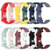 Xiaomi Smart Band 9/8 Red Silicone Watch Band & Transparent Case - 5
