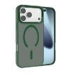 iPhone 17 Pro Kalebol Metal Lens Frame MagSafe Case Dark Green - 1