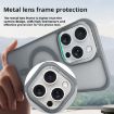 iPhone 16 Pro Max Dark Purple MagSafe Case with Metal Lens Frame - 4