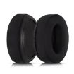 Replacement Earpads for Sennheiser HD Series - Ice Silk Cloth, 2pcs Black - 1