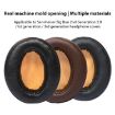 Replacement Lambskin Earpads for Sennheiser MOMENTUM 2.0 - Black Yellow - 2