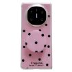 Huawei Mate X6 Rose Red Glitter Dots Phone Case with Holder - 1