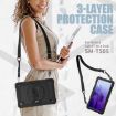 Shockproof Case for Samsung Galaxy Tab A7 (2020) with Holder & Straps - 8