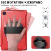 Samsung Galaxy Tab A7 10.4 Case 360 Rotation with Holder & Strap Red - 8