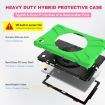 Samsung Galaxy Tab A7 2020 T500/T505 360 Rotating Case Green - 7