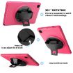 Samsung Galaxy Tab A7 2020 T500/T505 360 Rotating Case Rose Red - 4